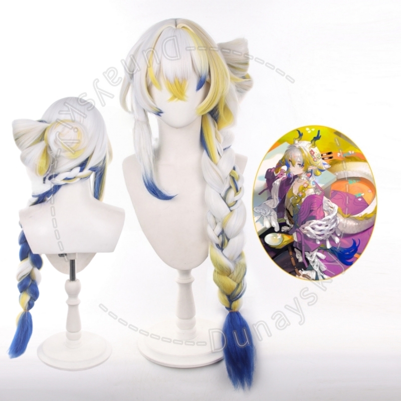 Anime Cosplay Wig Heat Resistant - Peruka Cosplay Arknights Shu Lunar New