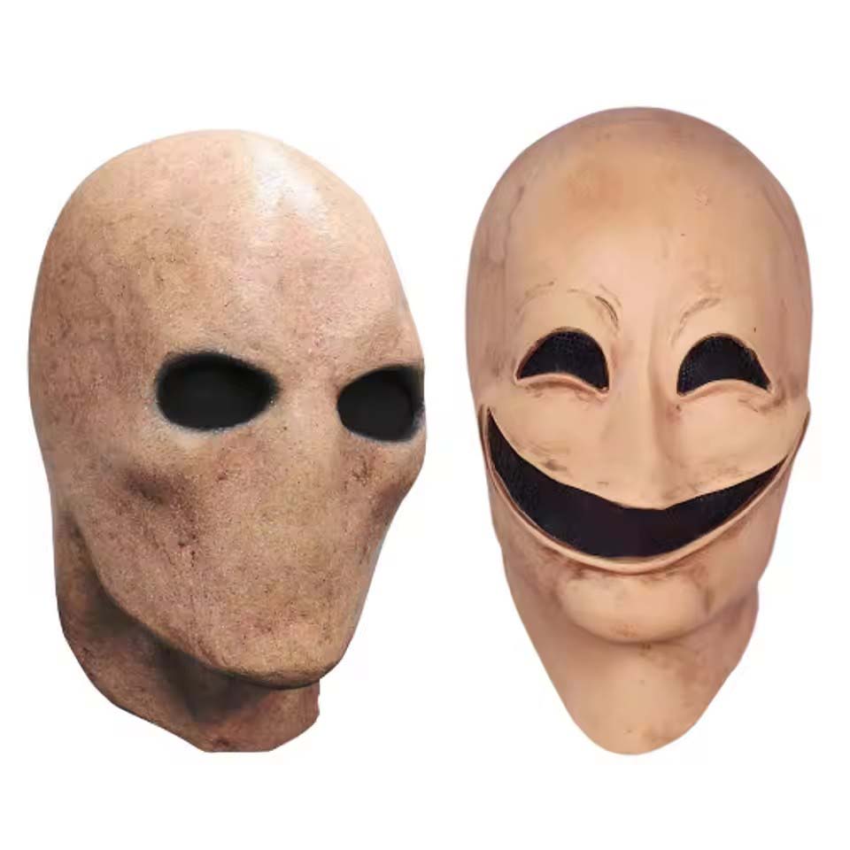 Latex Alien Mask Realistic - Maska Slendermana na Halloween bez twarzy