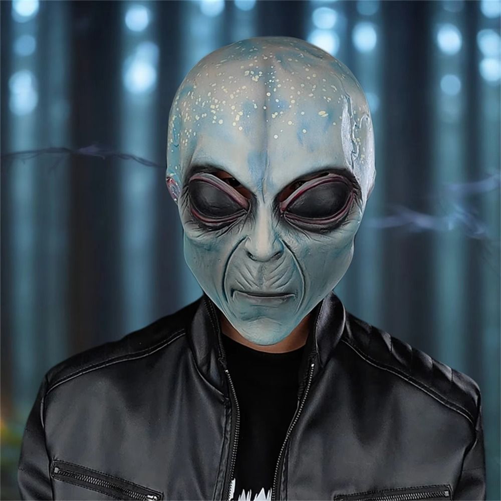 Latex Alien Mask Realistic - Maska lateksowa z motywem kosmitów, maska