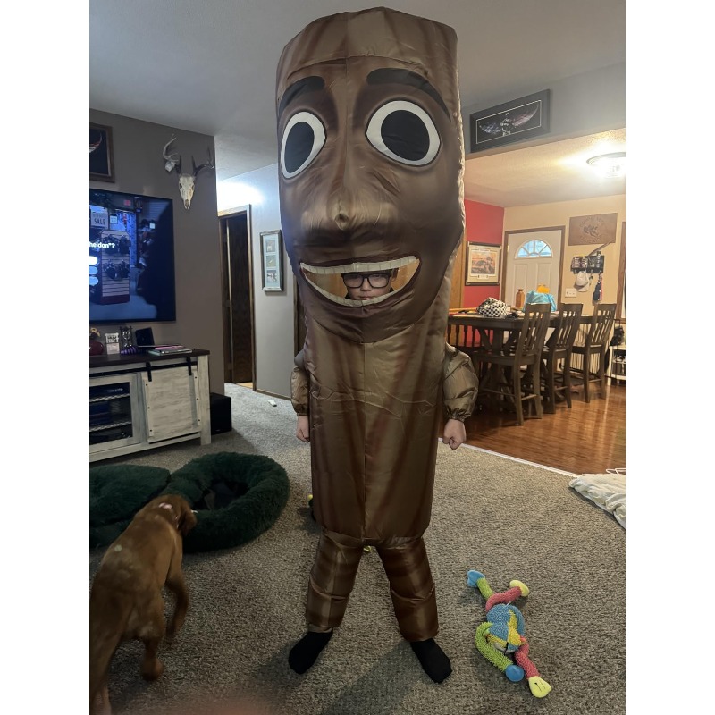 Inflatable Dinosaur Costume Adult - Długi dmuchany kostium dla dorosłych w