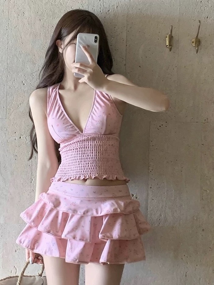Costumes - Letnia damska odzież wyszczuplająca, tankini, strój