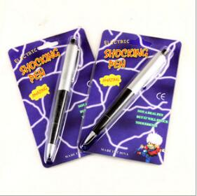 Shock Pen Prank Toy - Bardzo Śmieszny Długopis Elektryczny z Prądem,