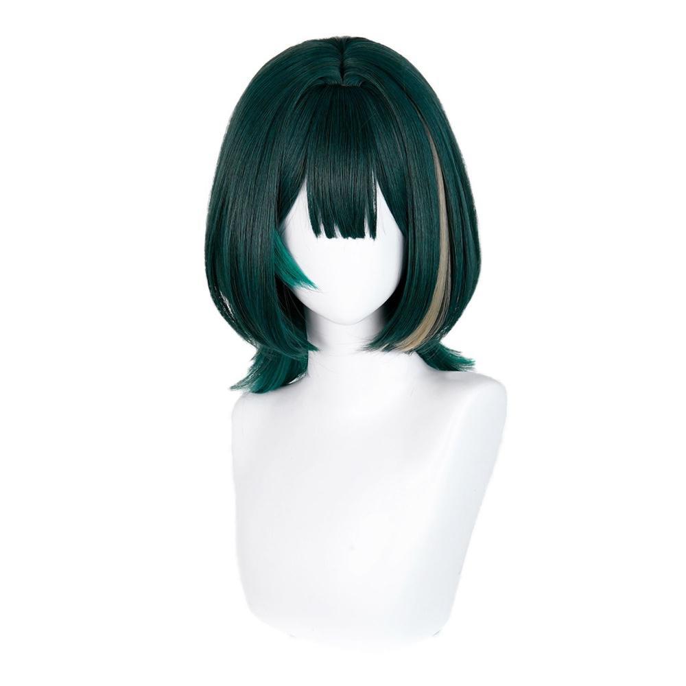 Anime Cosplay Wig Heat Resistant - Peruka do cosplayu Anime Nefer, zielone