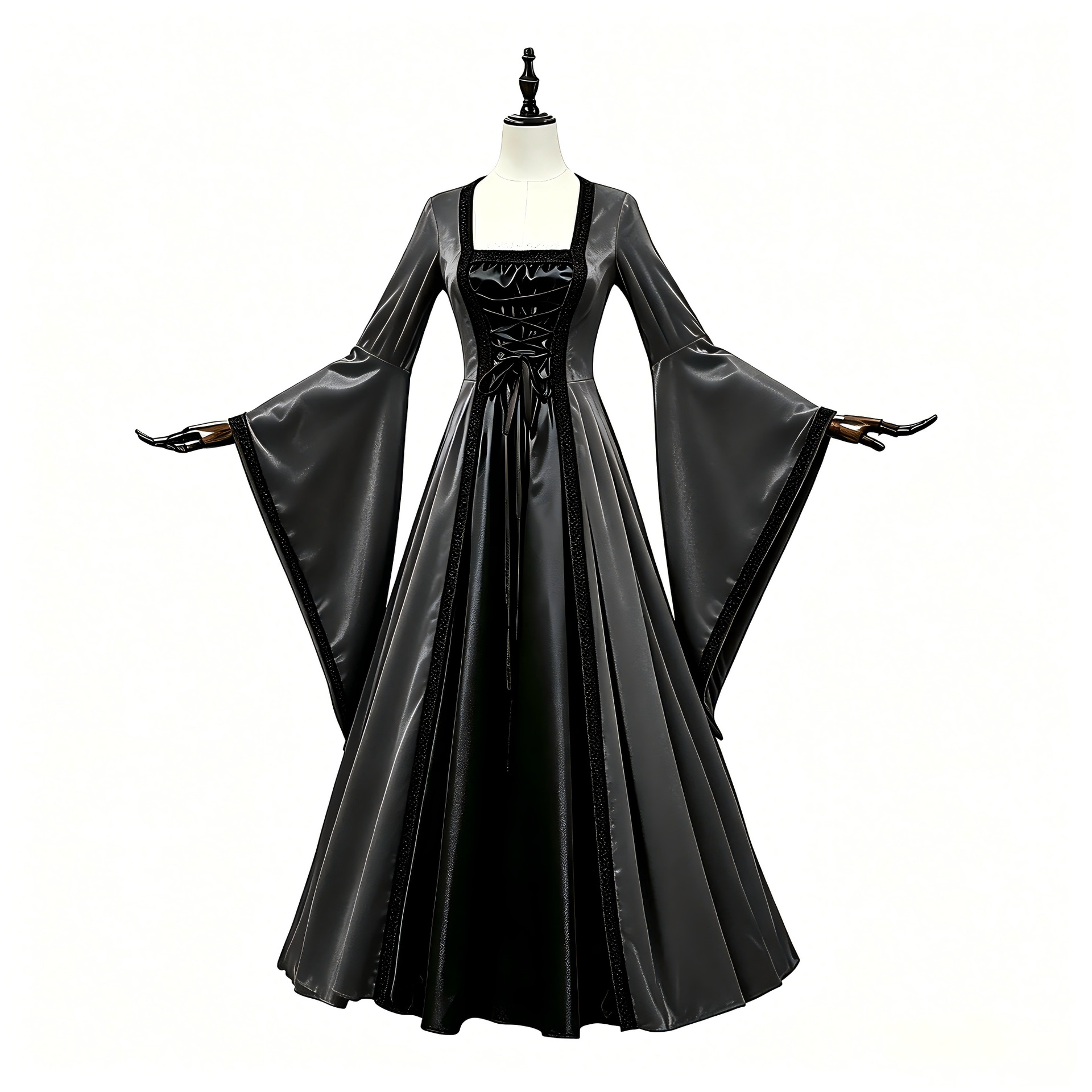 Medieval Renaissance Dress Women - Strój cosplay na Halloween w stylu