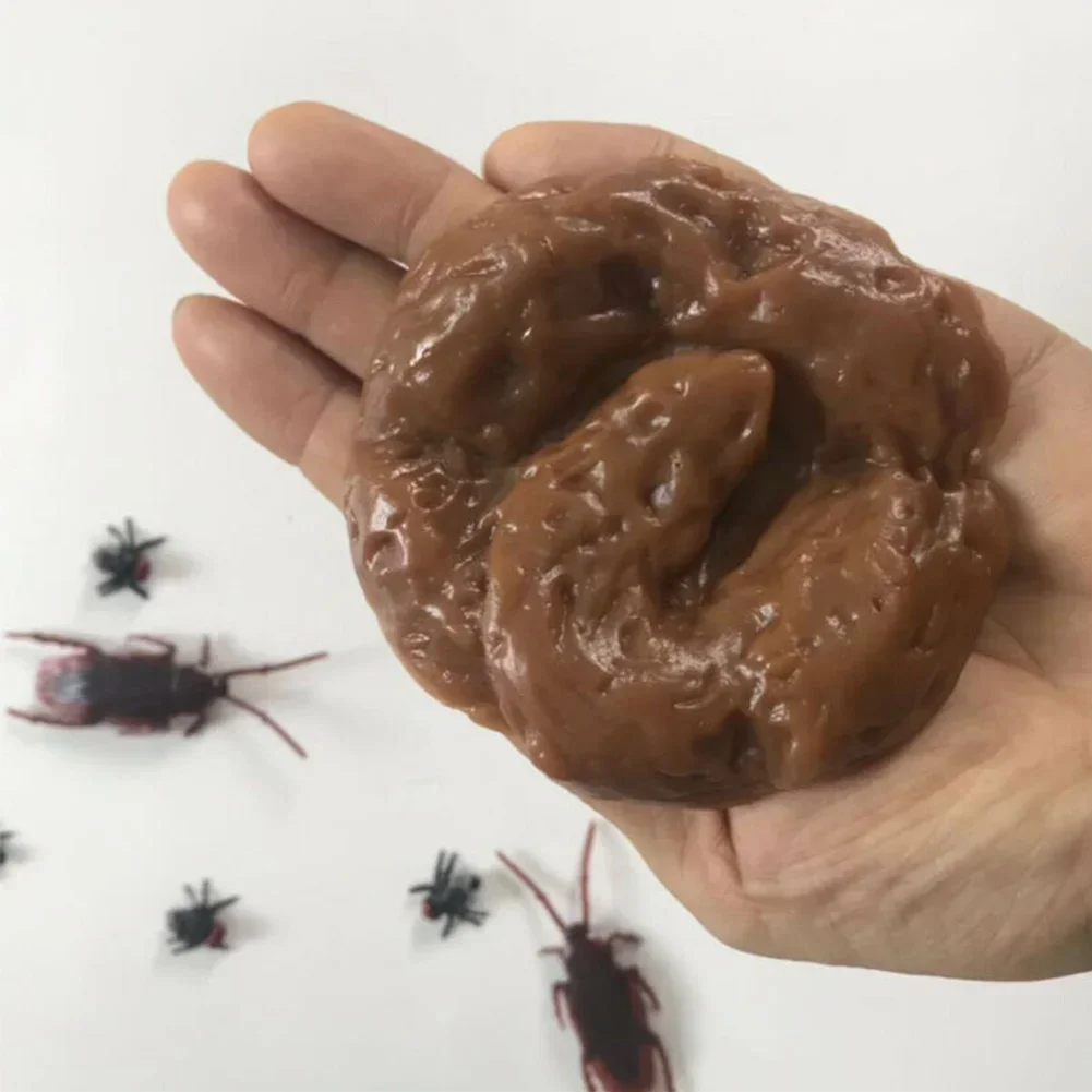 Fake Poop Gag Gift - Fałszywe psie kupki Realistyczne kupki Miękkie
