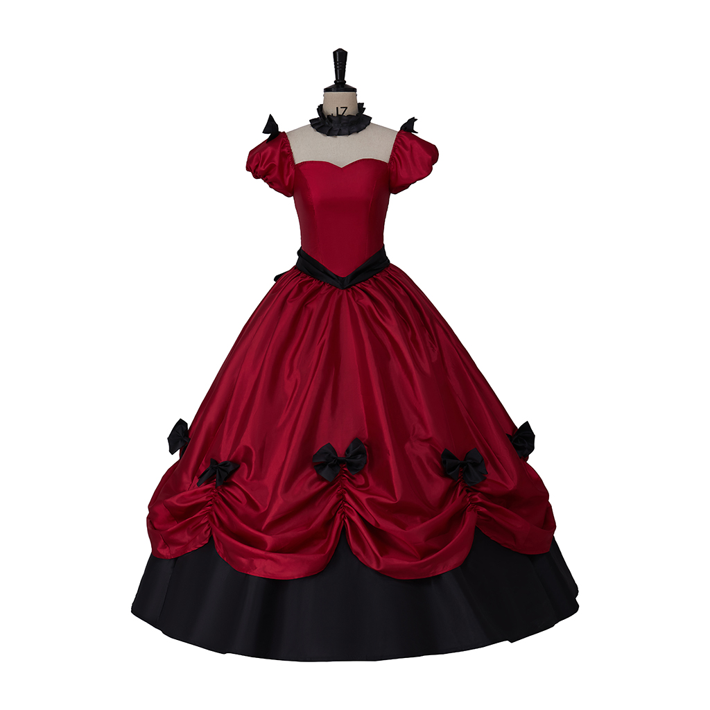 Medieval Renaissance Dress Women - Długa sukienka damska w stylu średniowiecznym