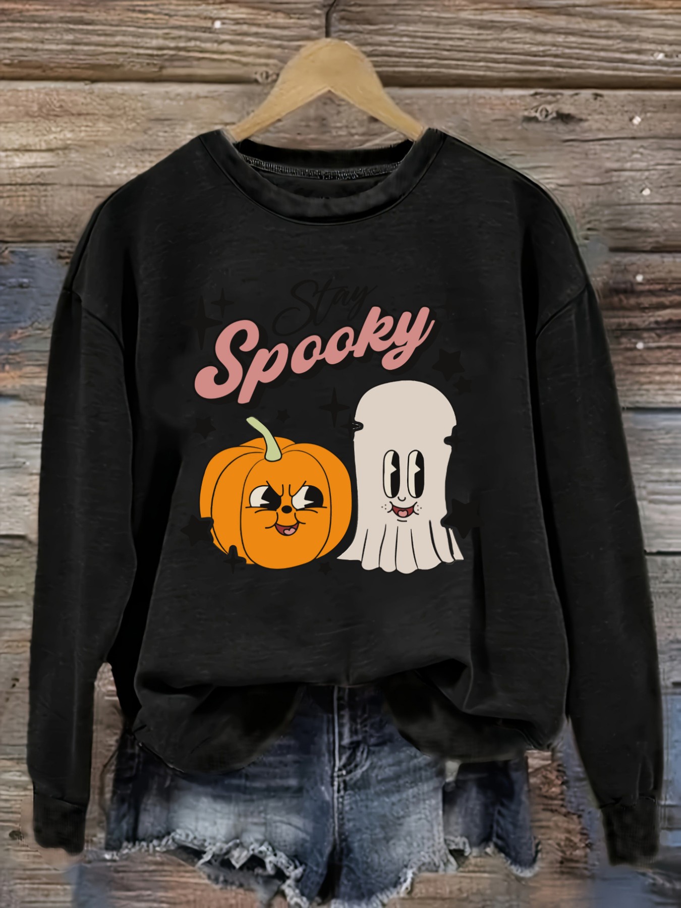 Costumes - Damska codzienna koszulka z długim rękawem