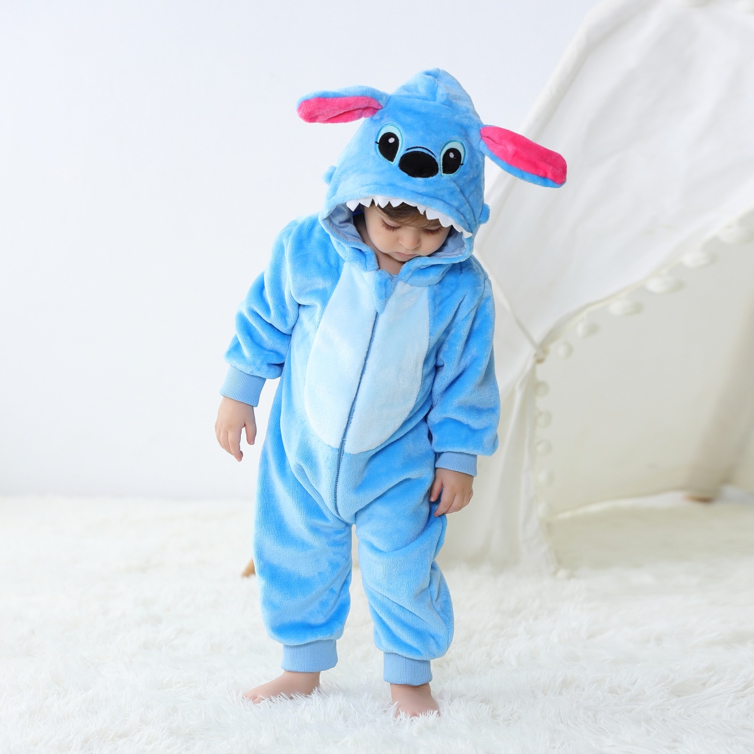 Spiderman Jumpsuit Kids - Kigurumi Stitch dla niemowląt, kombinezon z