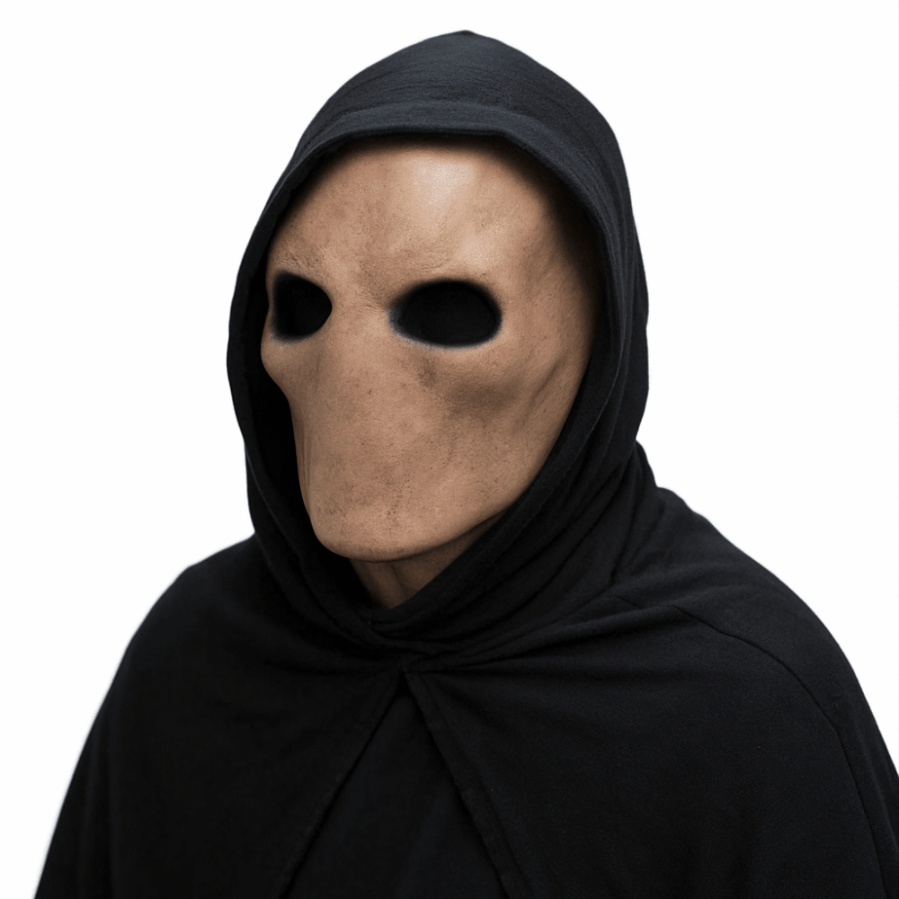 Latex Alien Mask Realistic - Maska Halloween Faceless Man Slenderman Przebranie