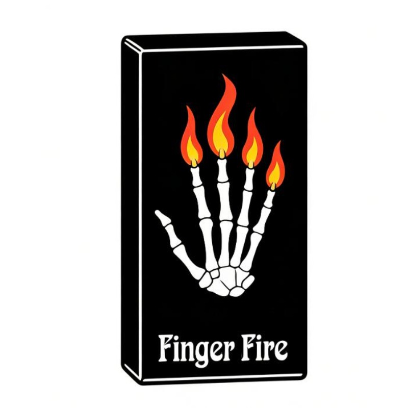 Thumb Tip Magic Trick Set - 4 szt./zestaw Sztuczki Magiczne z Ogniem