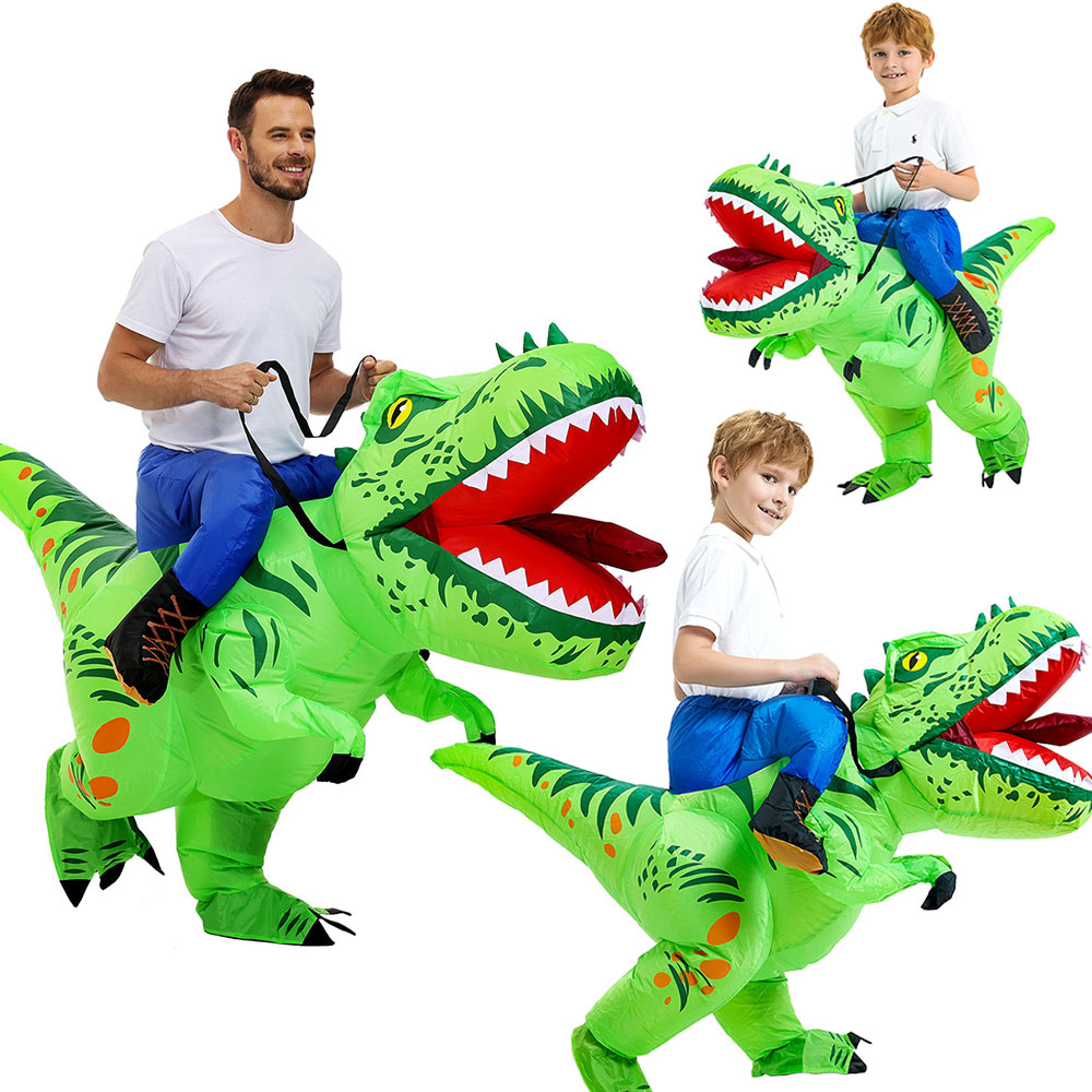 Kostiumy dmuchane dinozaury dl – Inflatable Dinosaur Costume Adult recenzja i cena