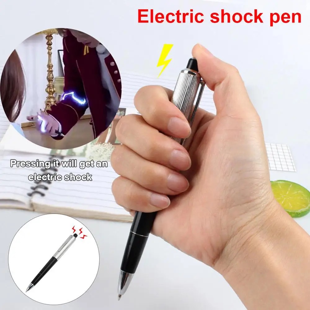 1 szt. Kreatywny długopis z fu – Shock Pen Prank Toy recenzja i cena