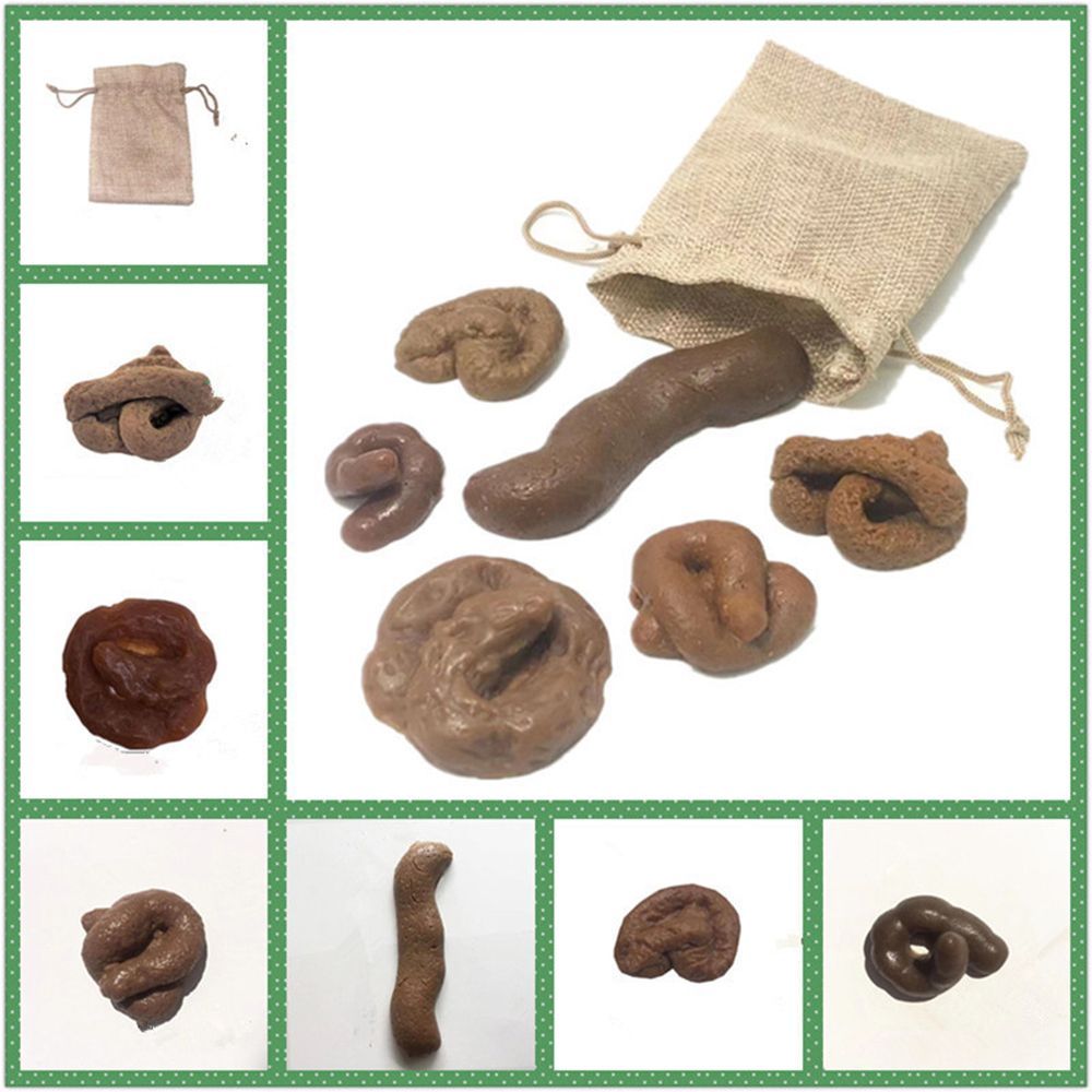 6 szt. Zabawne gadżety do psik – Fake Poop Gag Gift recenzja i cena