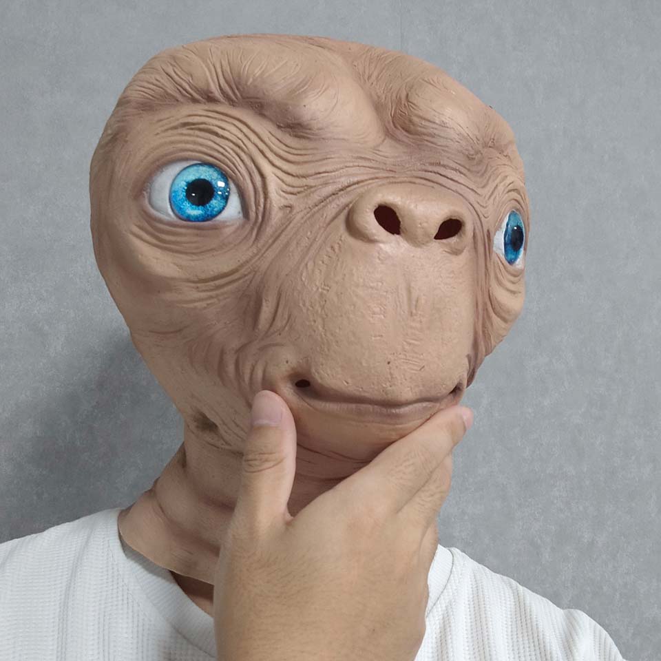 Realistyczna lateksowa maska o – Latex Alien Mask Realistic recenzja i cena