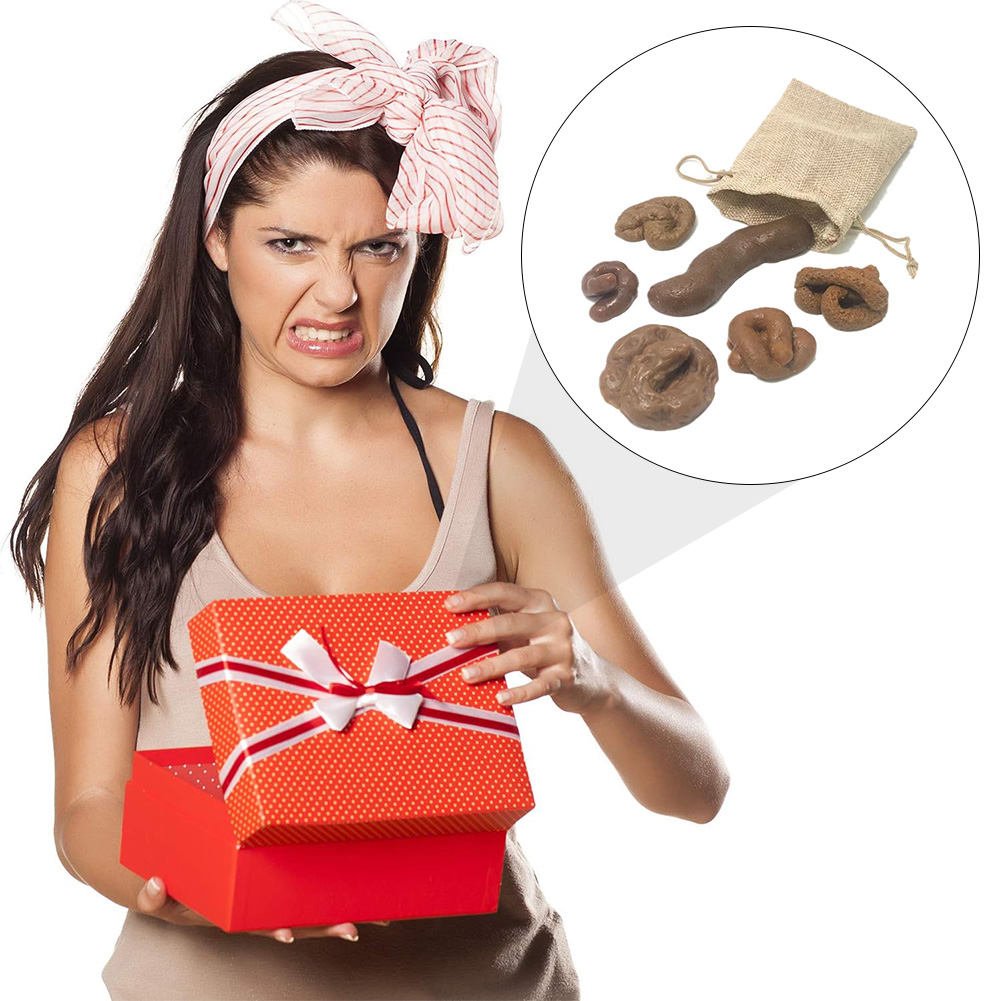 6 sztuk/zestaw Zabawka do żart – Fake Poop Gag Gift recenzja i cena