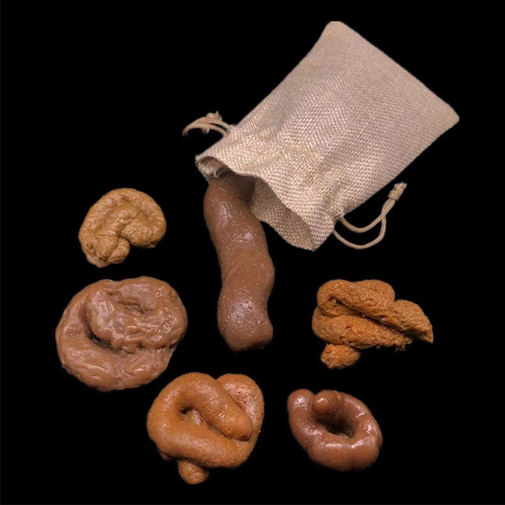 6 sztuk/zestaw Zabawka do żart – Fake Poop Gag Gift recenzja i cena