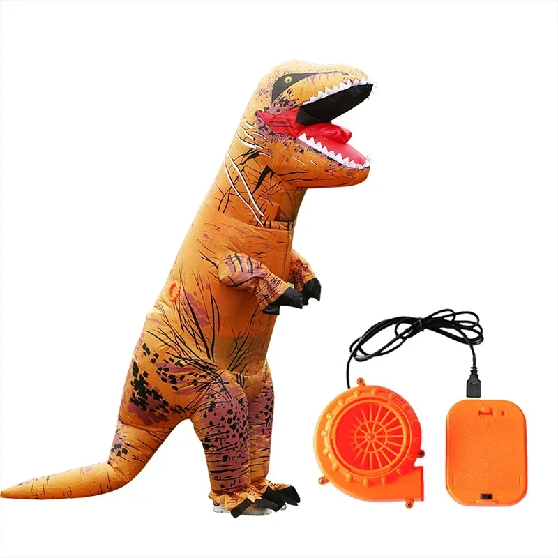 Tyrannosaurus rex nadmuchiwany – Inflatable Dinosaur Costume Adult recenzja i cena