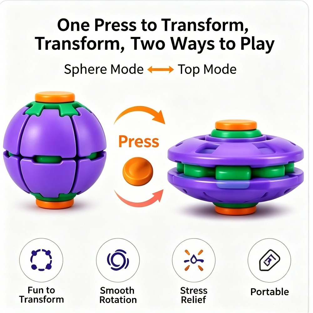 Transformujący się spinner ant – Novelty Gifts recenzja i cena