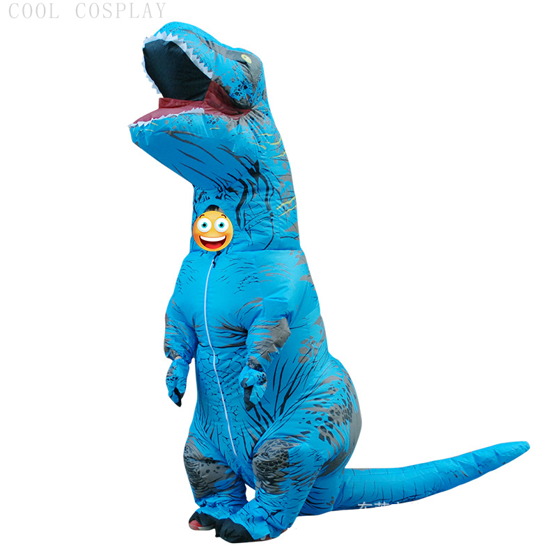 Kostium dmuchany T-Rex dinozau – Inflatable Dinosaur Costume Adult recenzja i cena