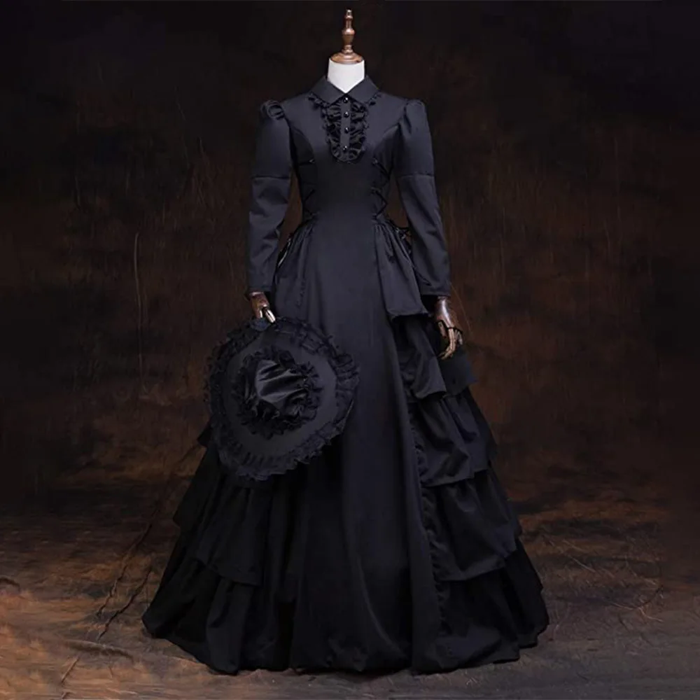 Kostium Cosplay dla Kobiet: Śr – Medieval Renaissance Dress Women recenzja i cena