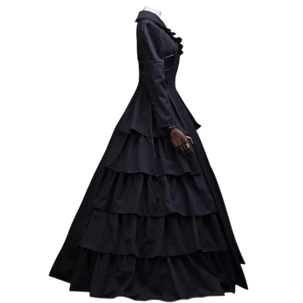 Kostium Cosplay dla Kobiet: Śr – Medieval Renaissance Dress Women recenzja i cena