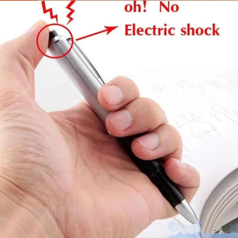 1 szt. Kreatywny długopis z el – Shock Pen Prank Toy recenzja i cena