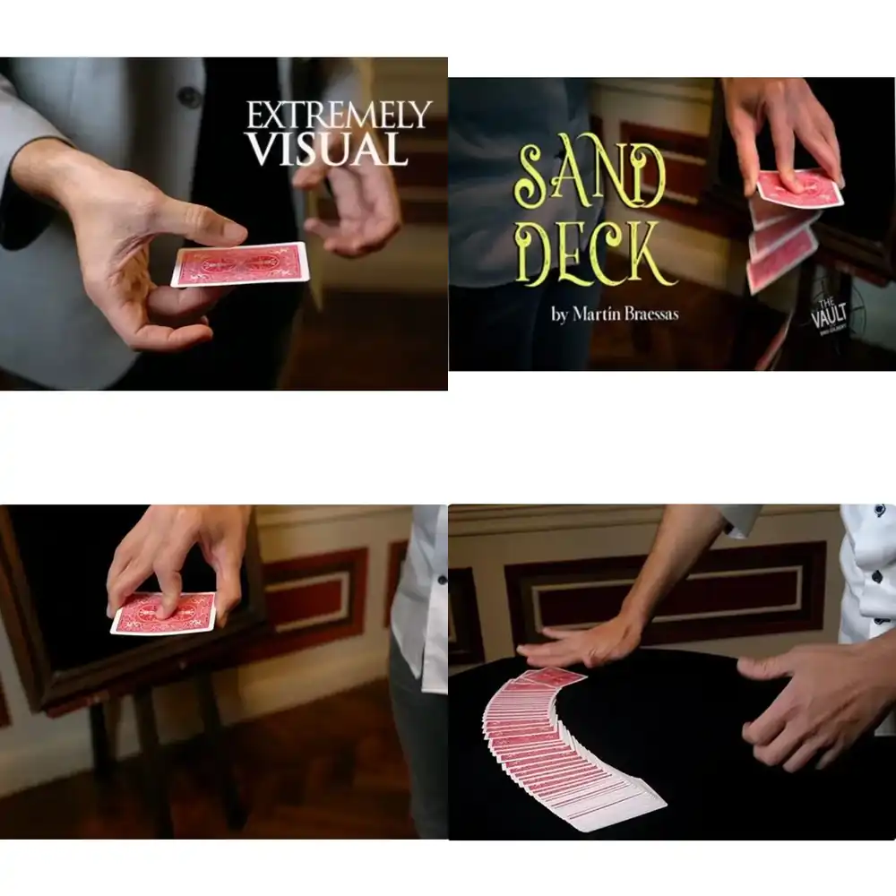 WAP01 The Vault - Sand Deck By – Magic Tricks recenzja i cena