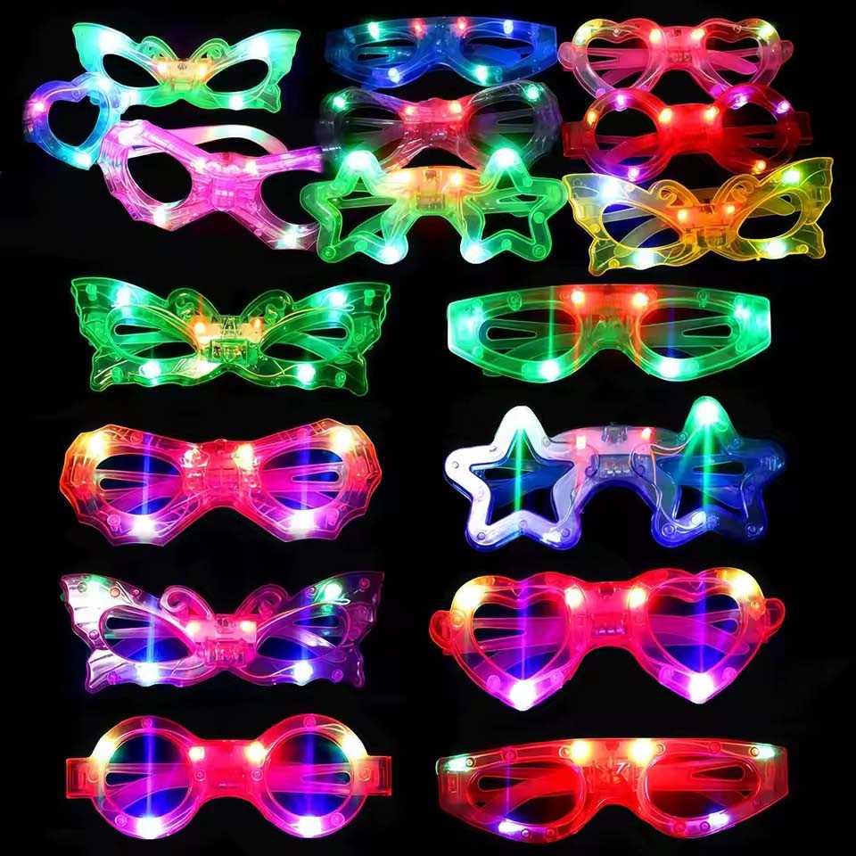 Okulary Świecące w Ciemności H – Glow In The Dark Party Glasses recenzja i cena