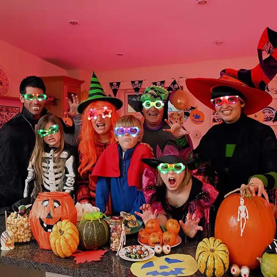 Okulary Świecące w Ciemności H – Glow In The Dark Party Glasses recenzja i cena