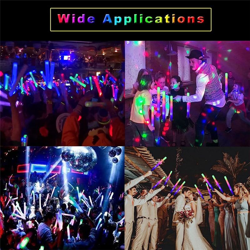 A75K Świetliki Hurtowo, Pianko – Flashing Led Foam Sticks Party recenzja i cena