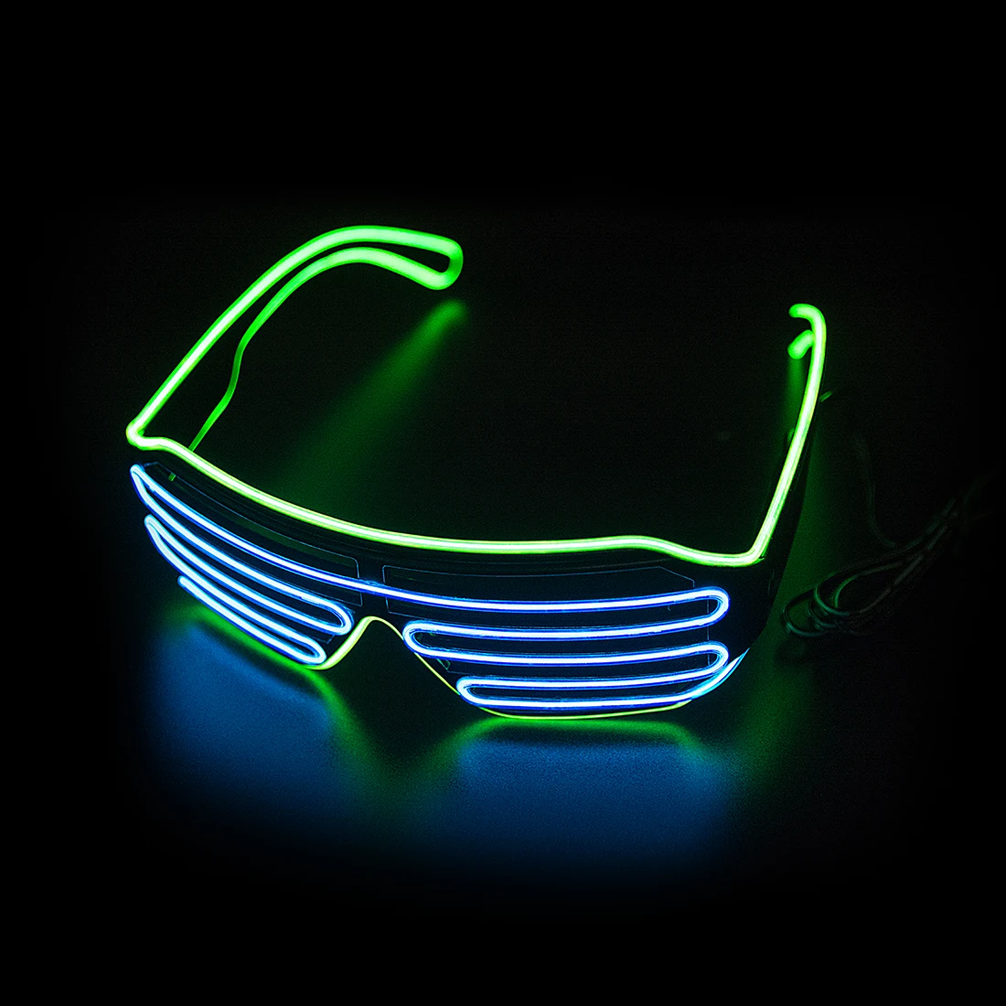 Świecące okulary LED Gafas Lum – Glow In The Dark Party Glasses recenzja i cena