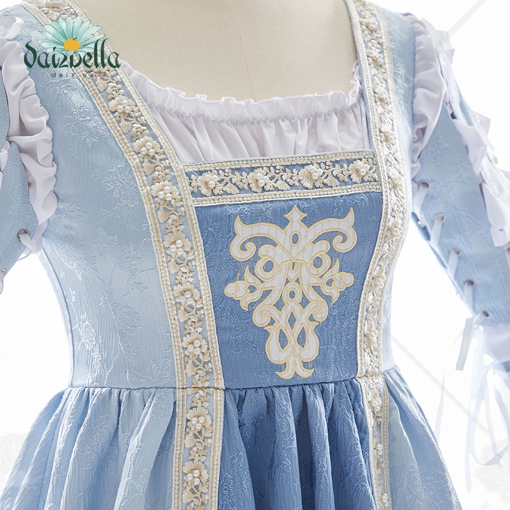 DAIZBELLA Kostium renesansowy  – Medieval Renaissance Dress Women recenzja i cena