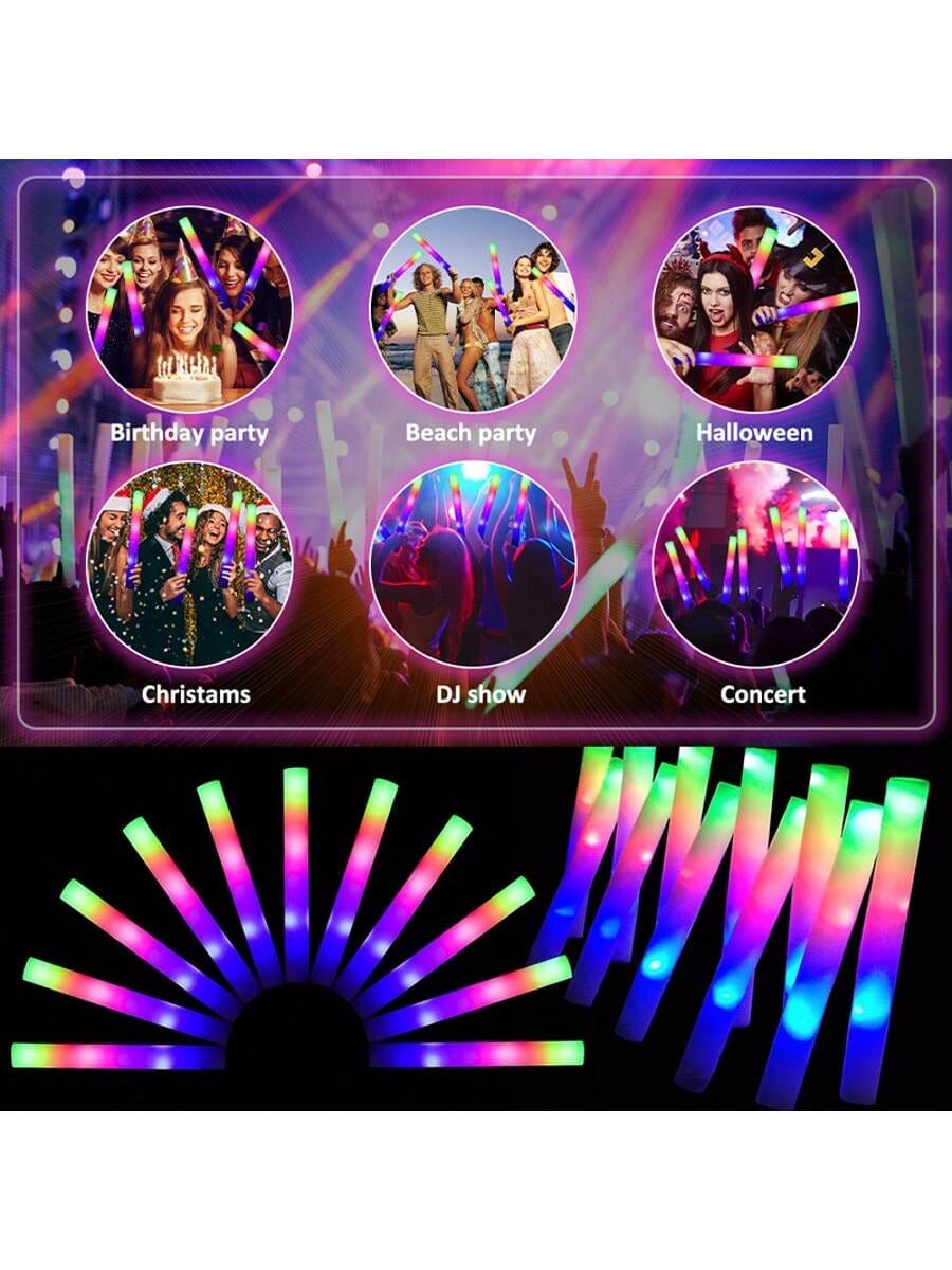 Świecące pałeczki piankowe, in – Flashing Led Foam Sticks Party recenzja i cena