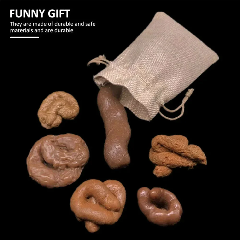 6szt Realistyczne fałszywe psi – Fake Poop Gag Gift recenzja i cena