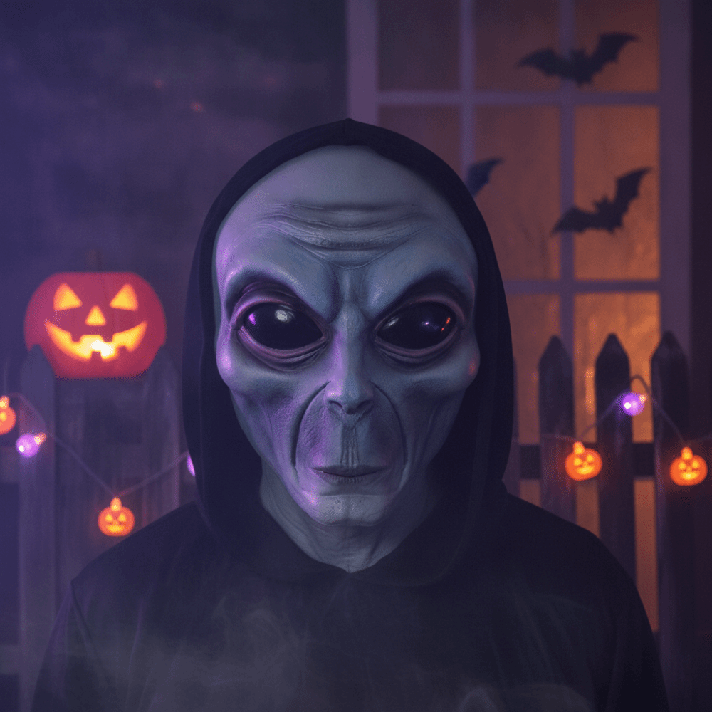 Maska lateksowa z motywem kosm – Latex Alien Mask Realistic recenzja i cena