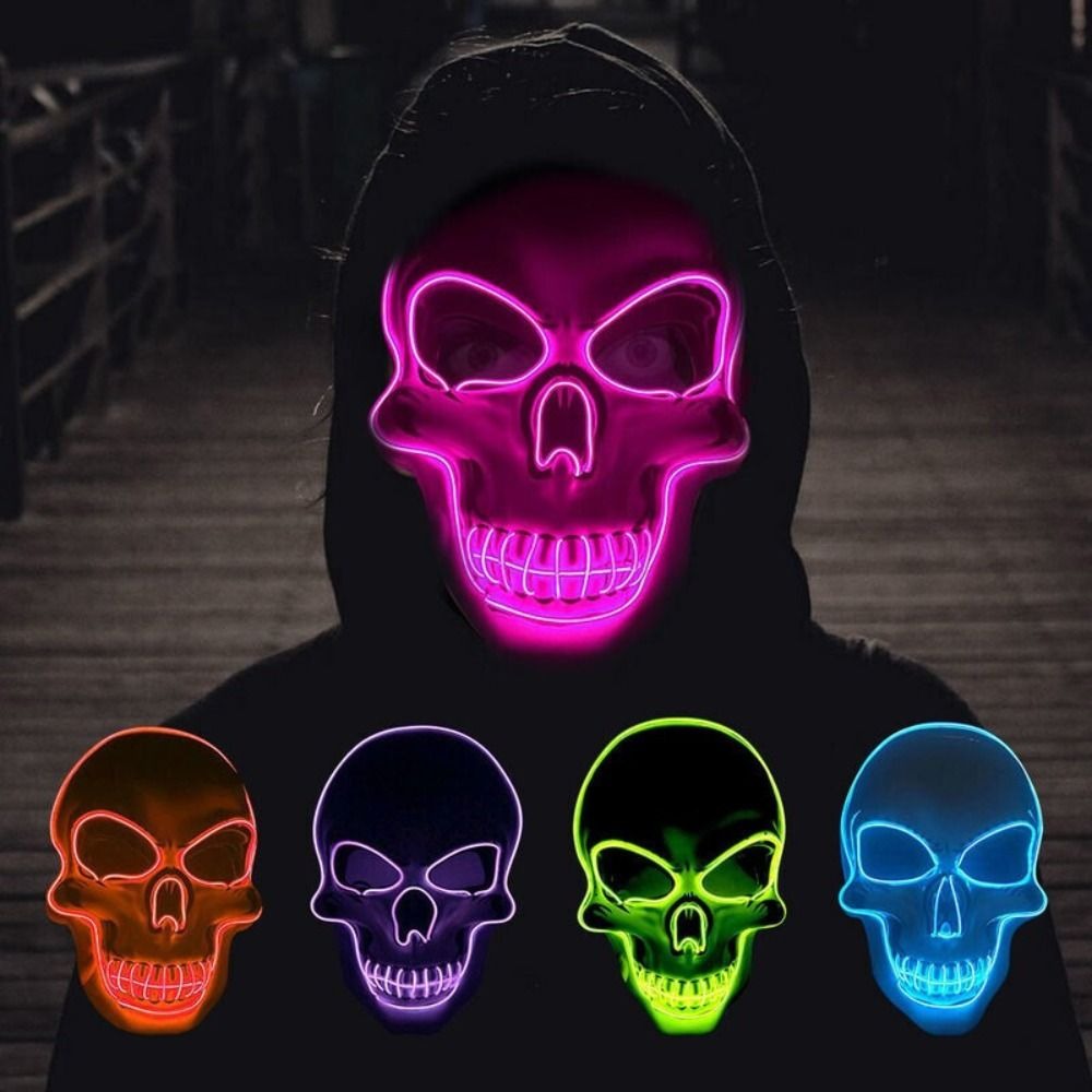 Maska Czaszka Horror Halloween – Led Purge Mask Halloween recenzja i cena