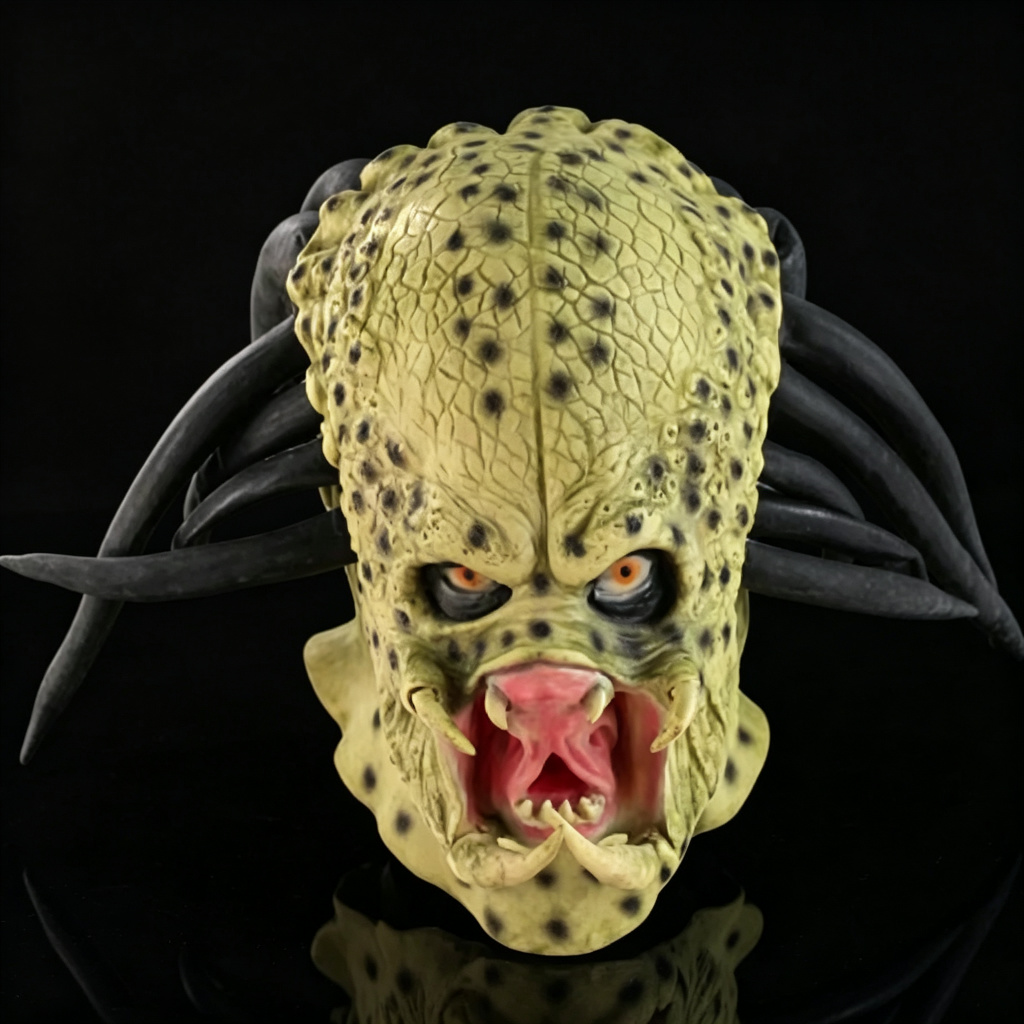 Realistyczna maska Predatora n – Latex Alien Mask Realistic recenzja i cena