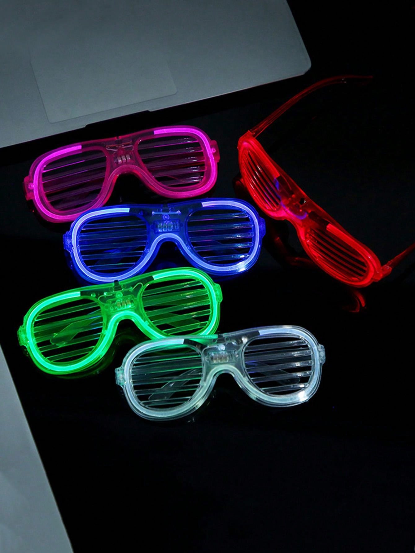 5/10 sztuk Okulary świecące LE – Glow In The Dark Party Glasses recenzja i cena