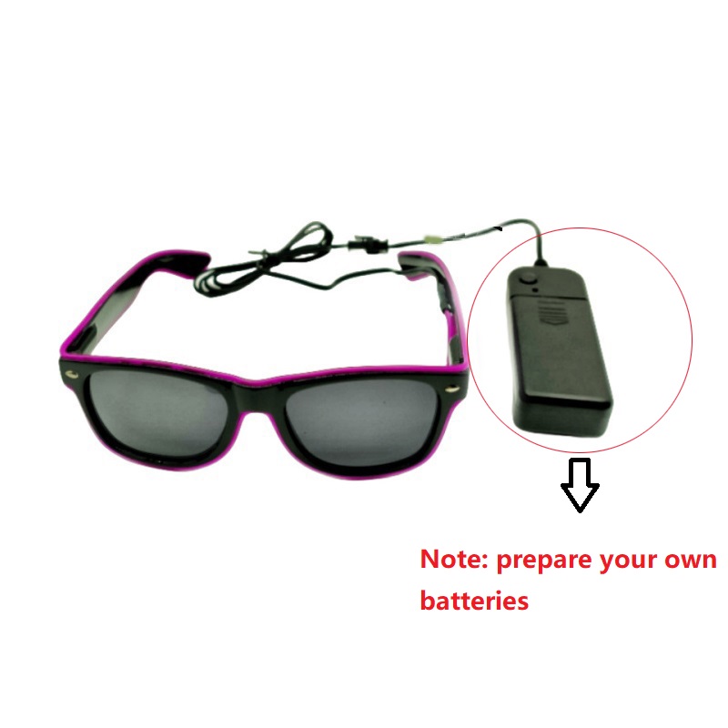 NOWE okulary Led Lights imprez – Glow In The Dark Party Glasses recenzja i cena