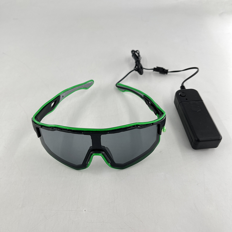 Fajne wiatroodporne okulary LE – Glow In The Dark Party Glasses recenzja i cena