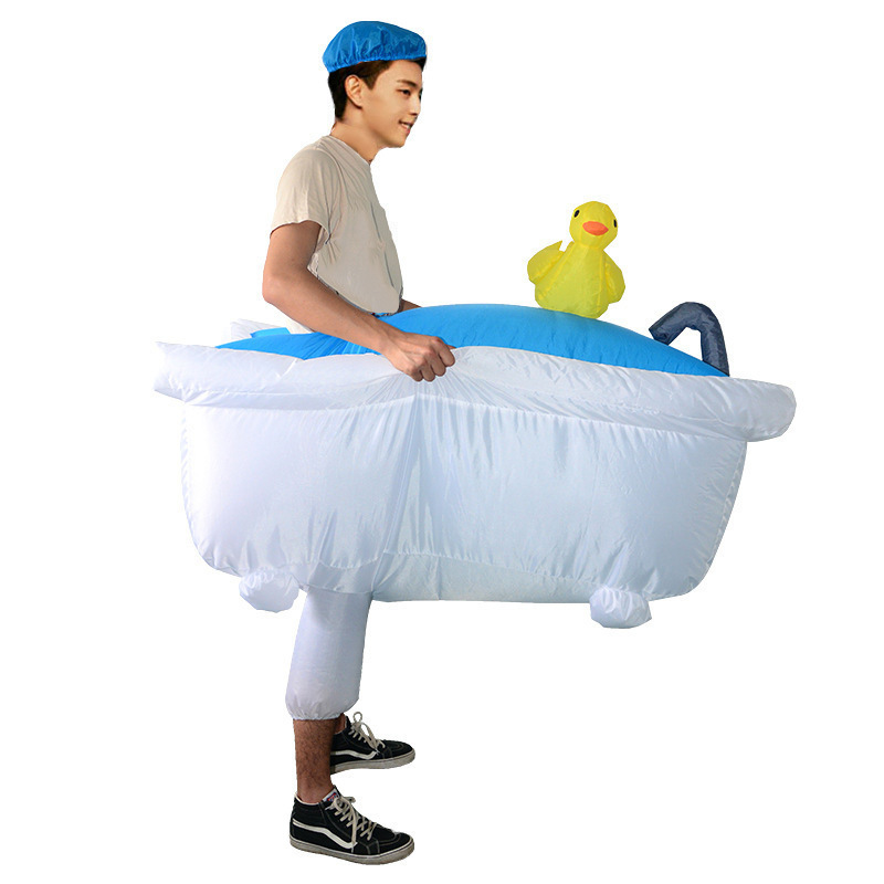 Duży ptak rekin słoń biały kur – Inflatable Dinosaur Costume Adult recenzja i cena