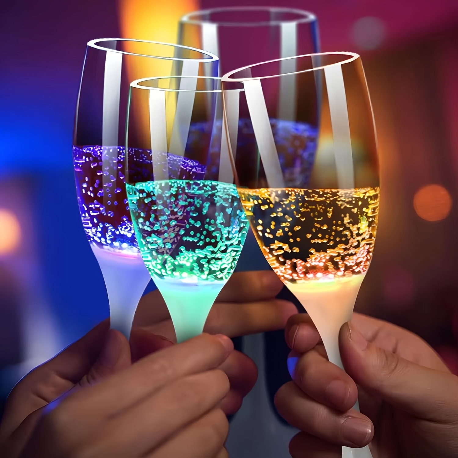 6 szt. świecących kieliszków d – Glow In The Dark Party Glasses recenzja i cena