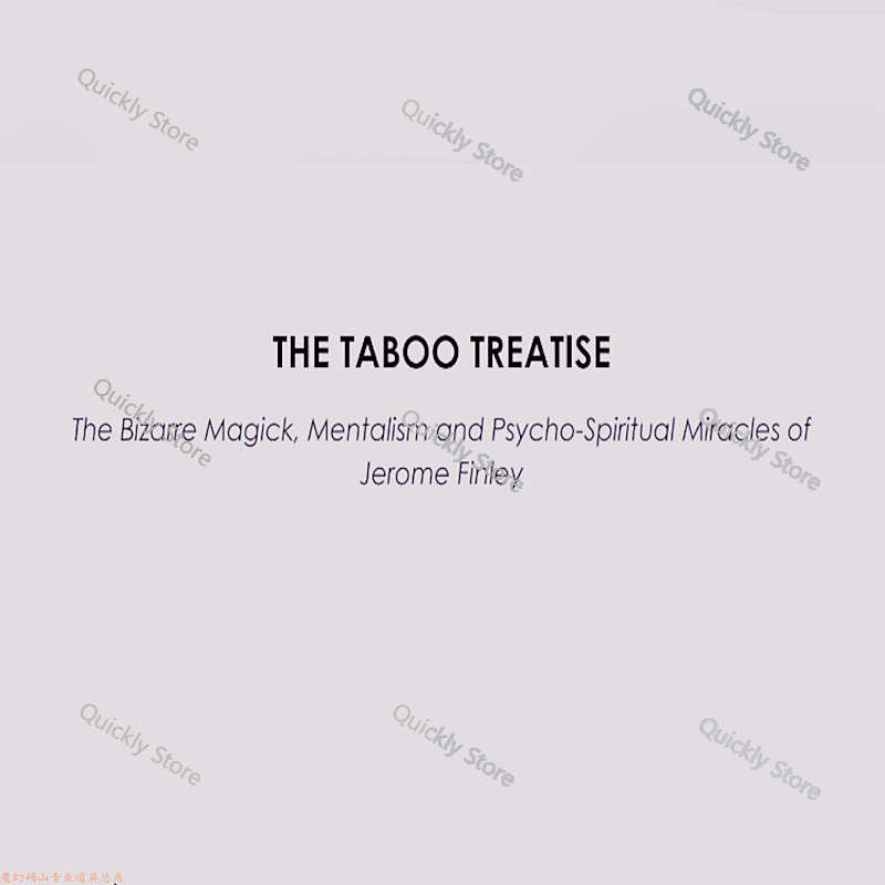 2025 Taboo Treatise autorstwa  – Magic Tricks recenzja i cena
