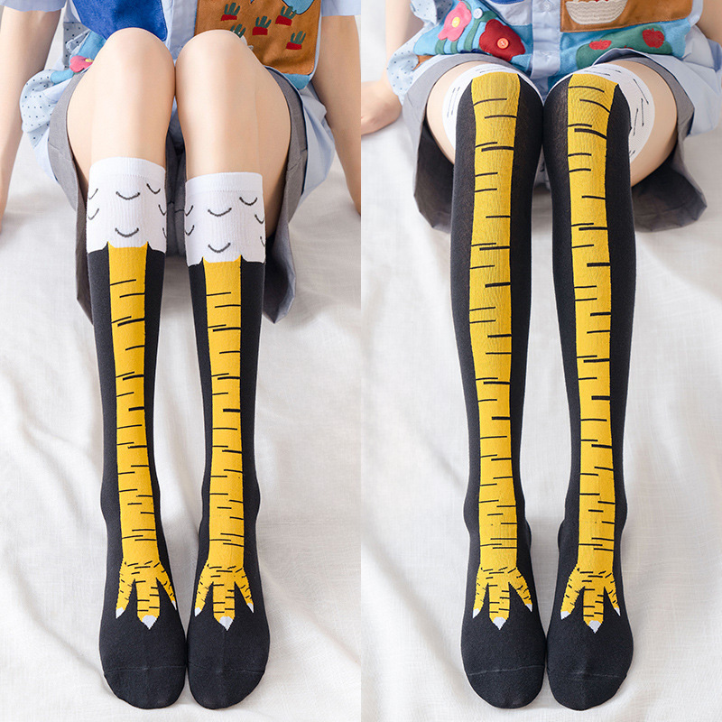 Mężczyźni Kobiety Śmieszne Ska – Funny Chicken Leg Socks recenzja i cena