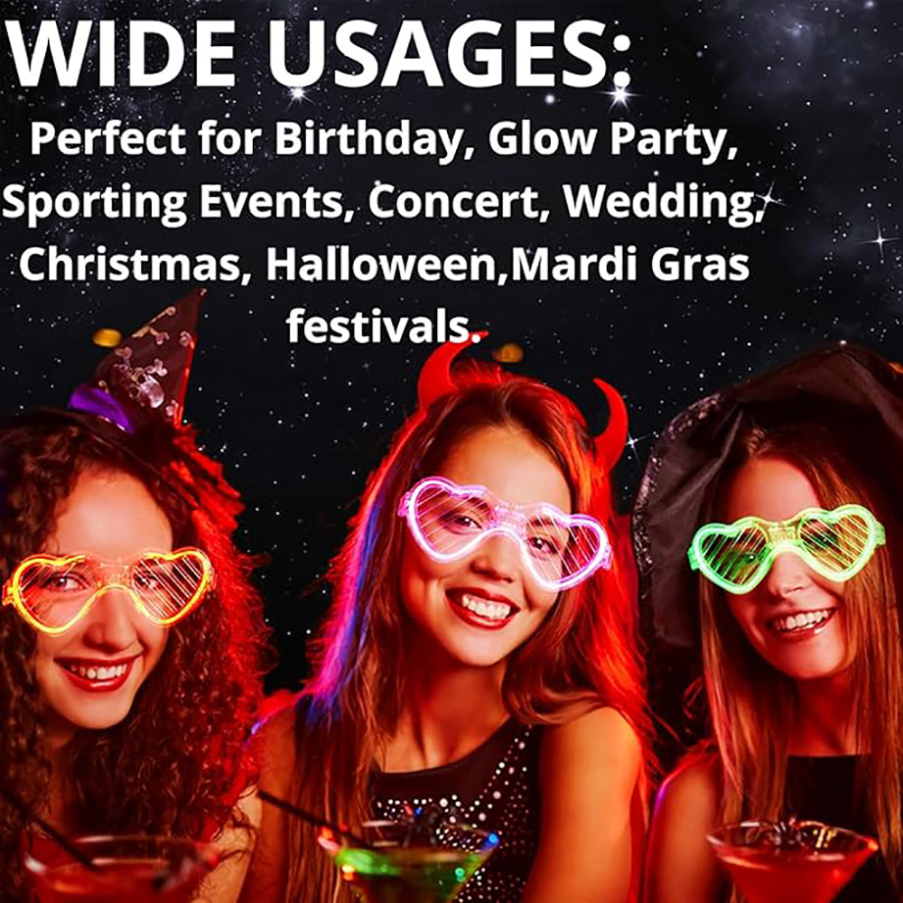 5/10/20/30/50 Bulk Light Up Gl – Glow In The Dark Party Glasses recenzja i cena