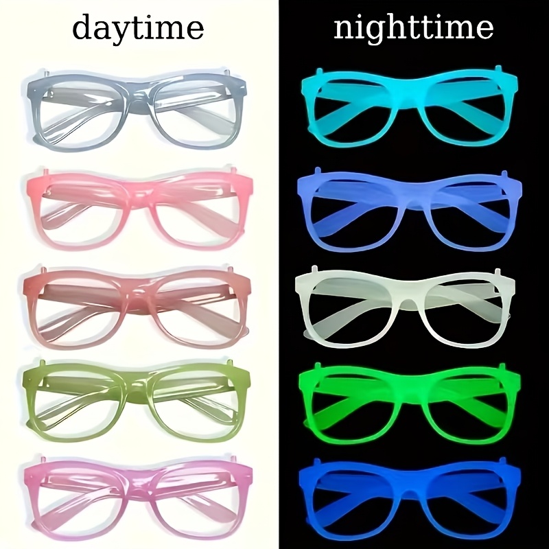 5/12 Par Okularów Imprezowych  – Glow In The Dark Party Glasses recenzja i cena
