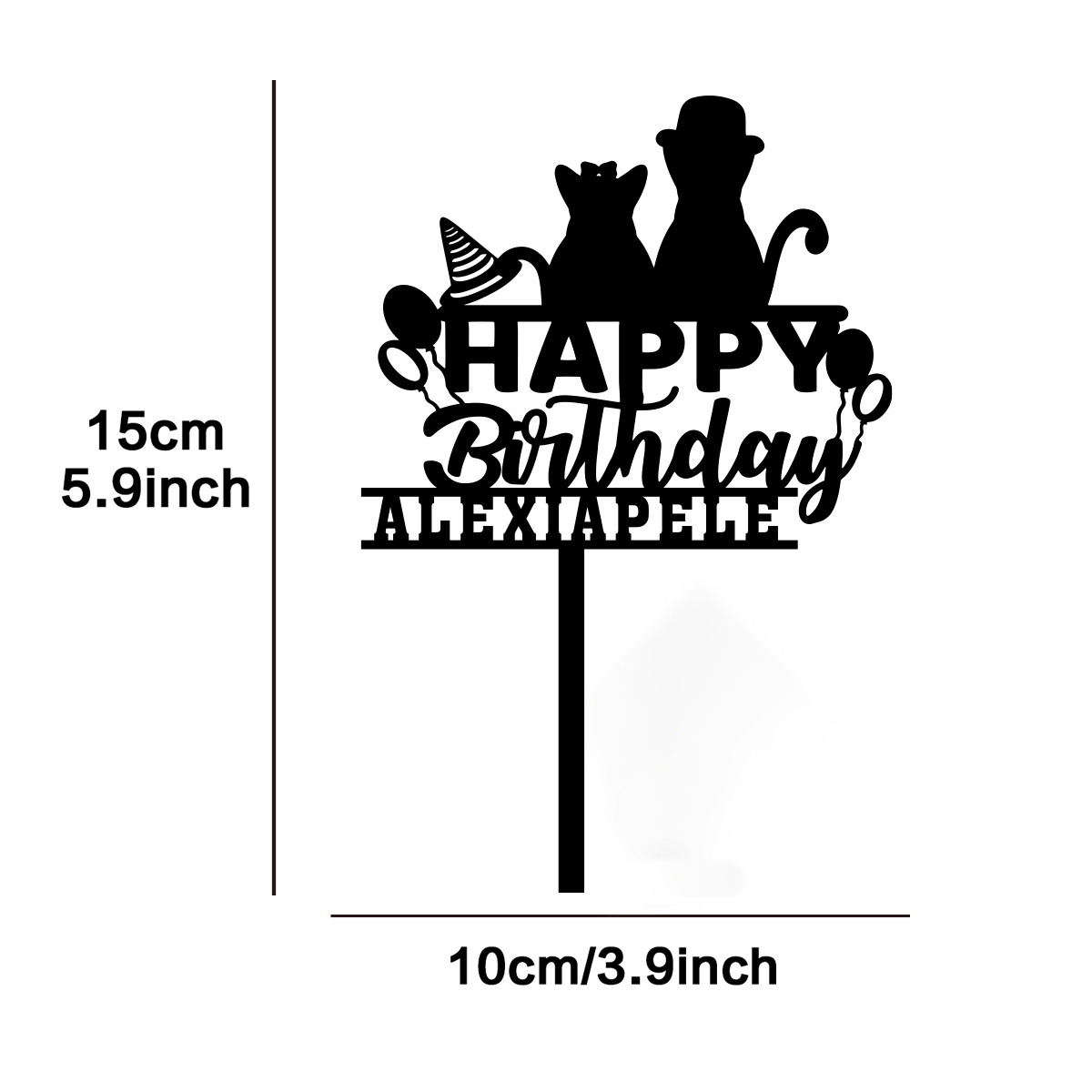 1 szt. DIY Dekoracja na tort z – Party Supplies recenzja i cena