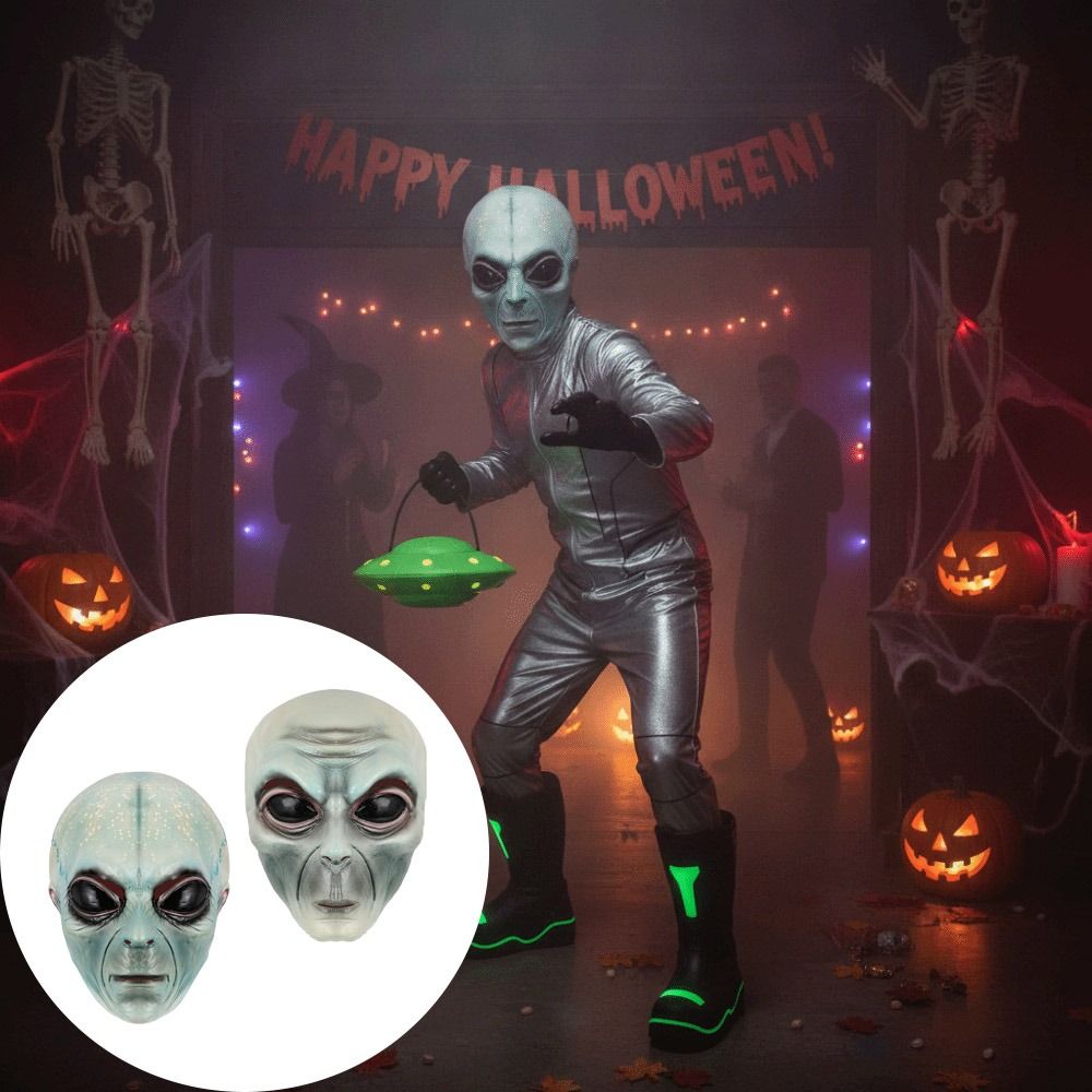Maska lateksowa z motywem kosm – Latex Alien Mask Realistic recenzja i cena