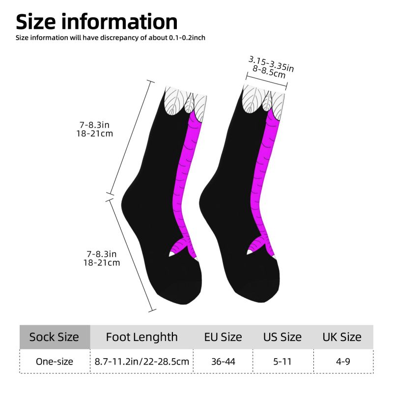 Śmieszne skarpetki z nadrukiem – Funny Chicken Leg Socks recenzja i cena