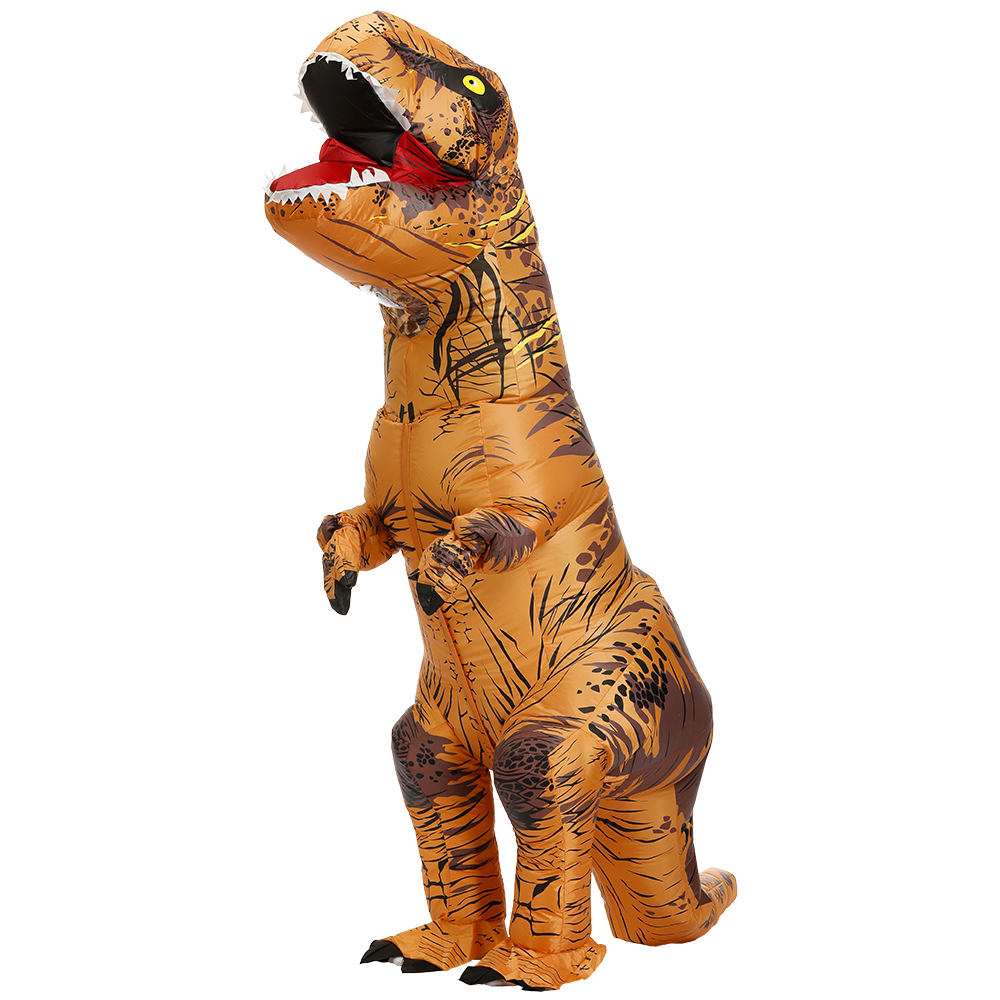 Zabawny kostium na Halloween,  – Inflatable Dinosaur Costume Adult recenzja i cena